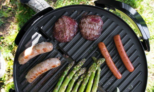 BEST George Foreman Grill  Review of the NEW Indoor/Outdoor Grill